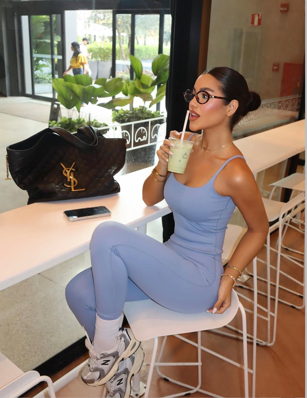 Conjunto azul